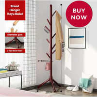 Hanger Baju Triangle/ Gantungan Baju Berdiri / Standhanger Baju Kayu Terbaru