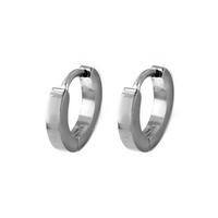 Dparis anting jepit warna silver