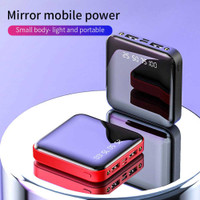 Super Mini Power Bank 2 Port USB 2 in 1 Dengan Senter 2A Portabel 10000mAh S3000B