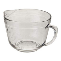 Anchor Hocking Glass Batter Bowl 2qt / Measuring Jug 2L /Mixing Bowl