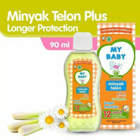 |AXIIS| MY BABY MINYAK TELON PLUS LONGER PROTECTION ,, 90 ML ,,