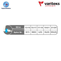 Variteks Elastic Wrist Brace Splint (Pergelangan Tangan) - 307 Terlaris