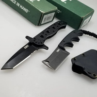CRKT Carson M16-10KSF Tanto Folts Minimalist Cleaver knife Black bm zt