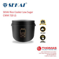 SEKAI Rice Cooker Digital Low Sugar Low Carbo CWM 720 LS 1 Liter asli
