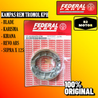 FP KAMPAS REM TROMOL BELAKANG PLUS PER KPH BLADE KARISMA KIRANA REVO ABSOLUTE 110 SUPRA X 125 KARBU FI NEW FEDERAL ASTRA ORIGINAL MURAH