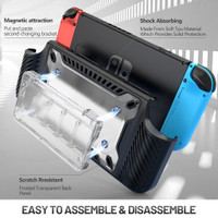 Case Nintendo Switch OLED Model Premium Rugged Silicone Soft Casing