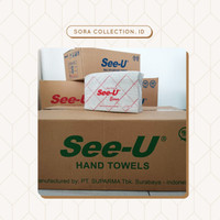 Tissue See U / Tisu Tangan / Hand Towel Econo Red 1 Dus Isi 20 Pack