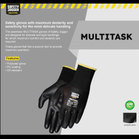 Sarung Tangan Safety Jogger Multitask Hitam