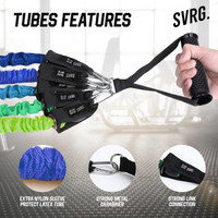 Promo Resistance Band / Resistance Tubes 11 In 1 By The Republic Of