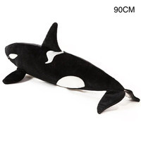 HOT SALE PAUS ORCA BONEKA GULING LEMBUT PAUS BESAR LAUT UKURAN 90CM FA3