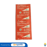 PIOGLITAZONE OGB DEXA MEDICA 30 MG STRIP 10 TABLET