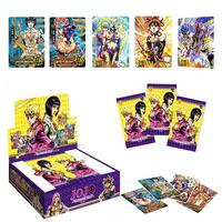 Collection Card JoJo Bizarre Adventure Character Kujo Jotaro Kakyoin Noriaki Japanese Cartoon JOJO Card Toy ChildrenTable Games