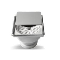 Talea Stainless Steel Bathroom Water Drainer pop up Square Floor Drain Strainer Bathroom Shower Drain Cover QF015C001
