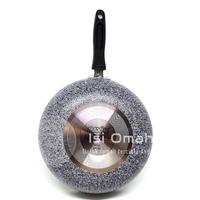 MAXIM NEOSTONE DEEP WOK 24 CM PANCI ANTI LENGKET CERAMIC WAJAN GAGANG