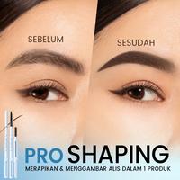 Harga Promo Focallure Pensil Alis 3-In-1 Pro-Shaping Kuas & Pisau Cukur Multi-Guna Ru1