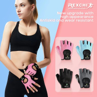 Import VTTO 1Pair Fitness NonSlip Exercise Half Weight Lifting Gym Men Women
