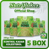 Nutriflakes Paket 5 Minuman Serbuk Umbi Garut Atasi Maag