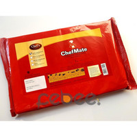 [1Kg] Chef Mate Chefmate Dark Chocolate / Cokelat Compound