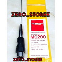 H7y. Mobil Antena Diamond MC200 UHF 350-520Mhz D antenna MC-200 MC 200 Rig