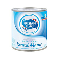 Frisian Flag Susu Kental Manis Putih Kaleng 370 Gr
