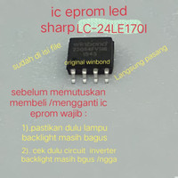Jt-2025 Ic Memory Eprom Spi Flash Tv Led Sharp Lc-24Le170I Lc-24Le170Itt