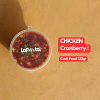 ORIGINNAL LAPOOTA Cooked Dog Food Chicken Cranberry 120gr | Makanan Anjing TERBARU