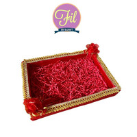 Terlaris Pita Nampan Hias / Alas Gunting / Opening / Kain Satin / Nampan Renda