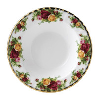Terlaris Authentic Royal Albert Old Country Roses Rim Soup Mangkuk Sup Piring