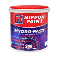 PROMO TERBATAS CAT BESI & KAYU NIPPON HYDRO-FAST PUTIH - D1 GALON