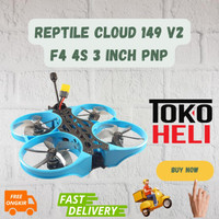 Reptile CLOUD 149 V2 F4 4S 3 Inch Cinewhoop FPV Racing Drone PNP Blue