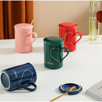 Terlaris Love Mug Gift Box Mewah / Gelas Cangkir Couple Keramik / Kado Cantik