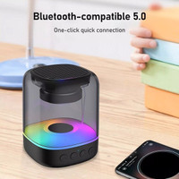 RGB Light Bluetooth Speaker E3052 HiFi Bass Portable Wireless Speaker