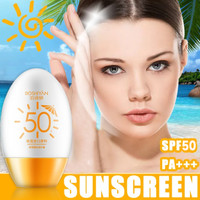100% UV Anti-UV Tabir Surya Perisai Pemutih Pelembab Perlindungan Tinggi SPF50+ Isolation Sunscreen Facial Refreshing UV Protection Outdoor Sunscreen Sunblock Wajah Sunblock Badan