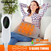 110V-240V Electric Heating Pad for Abdomen Waist Back Pain Relief
