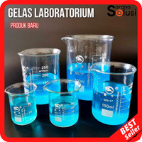 Perlengkapan Medis/ Gelas Laboratorium 100 Ml 250 Ml 500 Ml 1000 Ml / Gelas Ukur Lab