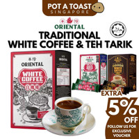 Import Oriental Kopi Tradition Aromatic Coffee & Tarik 10s 華陽 白咖啡 10 PACKBOX