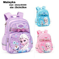 New // Tas Sekolah Tk Disney Tas Bahu Elsa Kartun Tas Tangan Anak Perempuan 100% Original