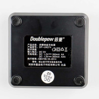 Doublepow Charger Baterai 4 Slot AA AAA Ni-MH Ni-CD LED Light 1.2V - UK-574