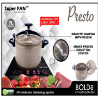 Bolde Panci Presto 7 Liter Brown 100% Original