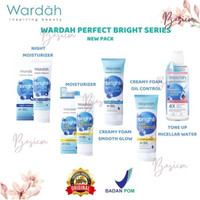 WARDAH PERFECT BRIGHT SERIES - CREAMY FOAM MOISTURIZER TONE UP BPOM
