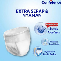 PROMO !!! SALE TERLARIS CONFIDENCE POPOK CELANA EXTRA SERAP SIZE M20X 3 PACK READY