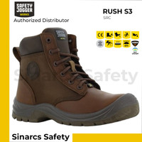 Sepatu Safety Jogger RUSH S3 Mid - Brown/ Coklat