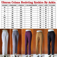 || ~ terbaru `~ Celana kerja wanita merek syakira by azkia ``