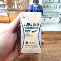 New Benabumin - Ekstrak Ikan Kutuk & Daun Binahong 60's - Pengeringan Luka