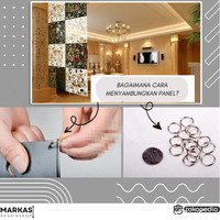 RB.  Penyekat Ruangan Vintage Sekat Ruangan Minimalis Motif