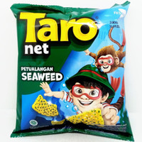TARO NET 62gr BESAR SEAWEED BARBEQUE BBQ CEMILAN ANAK GROSIR MURAH MAKANAN RINGAN BINGKISAN ULTAH BIRTHDAY PARSEL HAMPERS PARCEL ULANG TAHUN KERIPIK SNACK