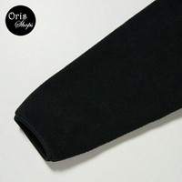 UNIQ - JAKET FLEECE RITSLETING LENGAN PANJANG (BLOK WARNA) 469956 22.22