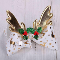 Jepit Rambut Pita Anak Jojo Siwa Ukuran 8" Christmas Natal Kado Ultah Pasti Ori