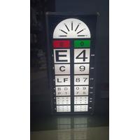 Snellen cart snelen chart elektrik new remote wiht alat baca tes mata