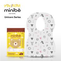 D12K Flavi Minibe Unicorn ~ Disposable Bibs / Apron / Bib